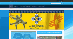 Desktop Screenshot of albuquerquewaterpoloclub.com